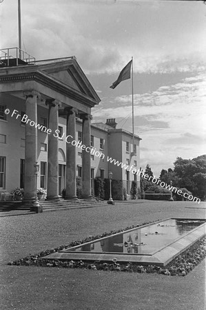 ARAS AN UACHTARAIN TERRACE AND COLONNADE FROM WEST